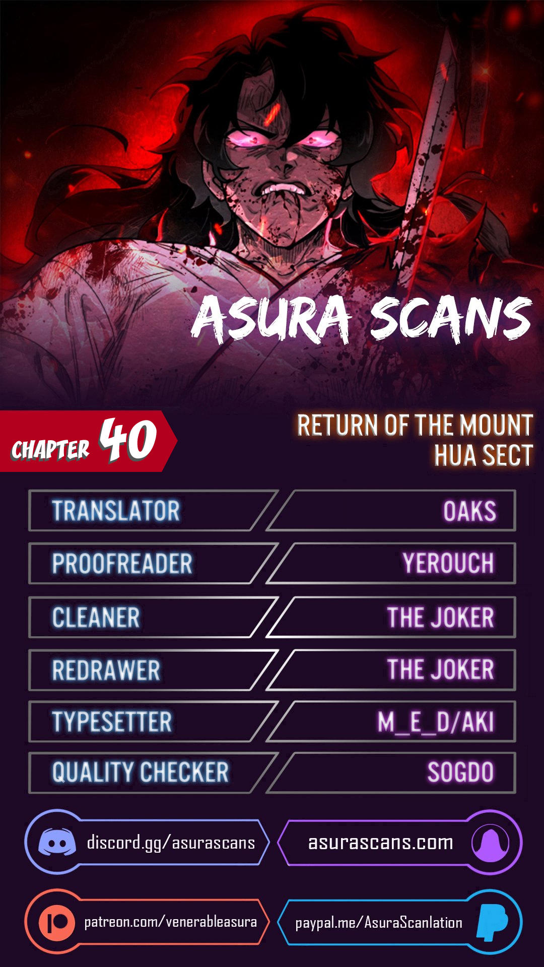 Return of the Mount Hua Sect Chapter 40 image 01